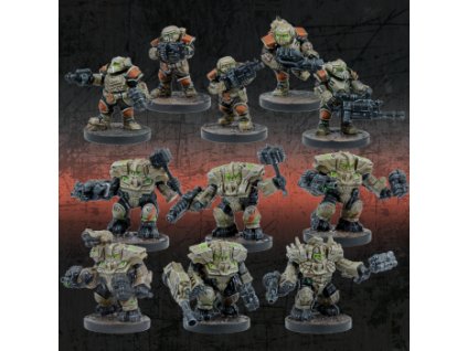 Mantic Games - Deadzone Forge Father Hold Warriors Starter