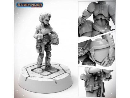 Archon Studio - Starfinder Miniatures: Halfling Pilot