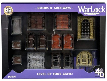 WizKids - WarLock Dungeon Tiles: Doors & Archways