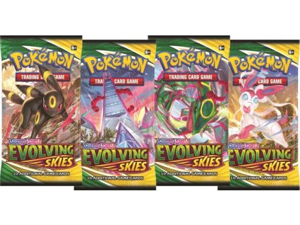 Nintendo - Pokémon TCG: Sword and Shield 7 - Evolving Skies Blister Booster