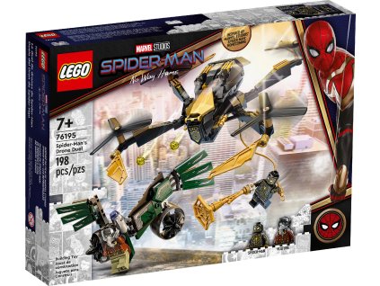 LEGO Spider-Man a duel s dronem 76195