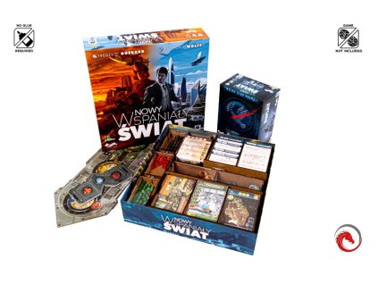 It's a Wonderful World + expansion Insert