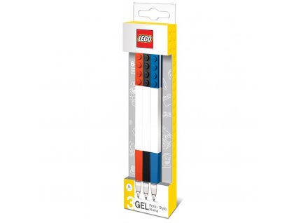 LEGO Stationery - LEGO Gelová pera, mix barev - 3 ks