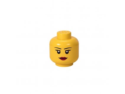 LEGO Storage - LEGO úložná hlava (velikost S) - dívka