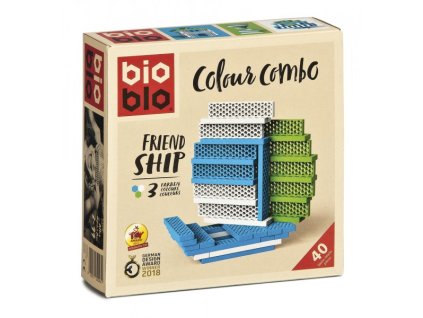 Bioblo - Bioblo Colours Ship, 40 dílků