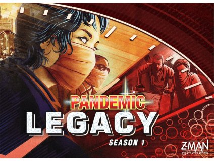 Z-Man Games - Pandemic Legacy: Season 1 (Červená)