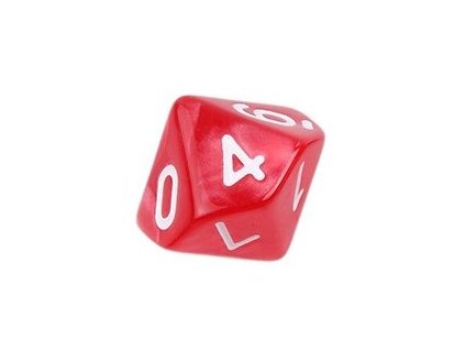 TLAMA games - Hrací kostka desetistěnná perleťová