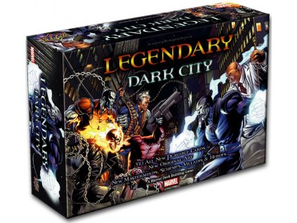 Legendary: A Marvel Deck Building Game - Dark City Expansion