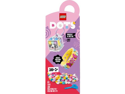 LEGO® Sladké koťátko – náramek & ozdoba na tašku 41944