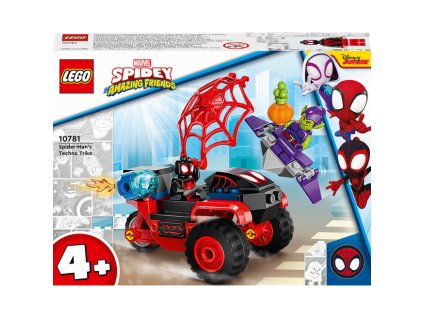 LEGO® Miles Morales: Spider-Man a jeho techno tříkolka 10781