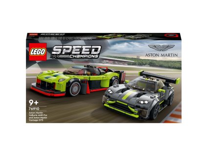 LEGO® Aston Martin Valkyrie AMR Pro a Aston Martin Vantage GT3 76910
