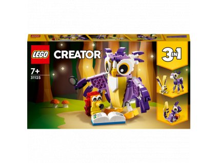 LEGO® Creator 3 v 1 31125 Zvířátka z kouzelného lesa