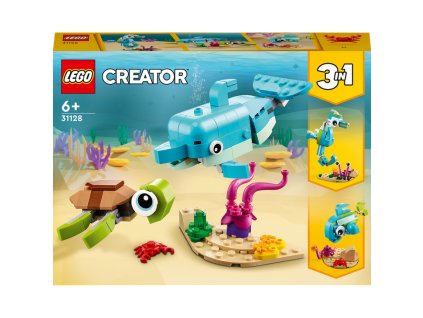 LEGO® Creator 3 v 1 31128 Delfín a želva