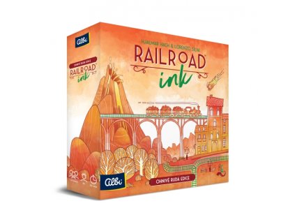 Albi - Railroad Ink - Rudá Edice