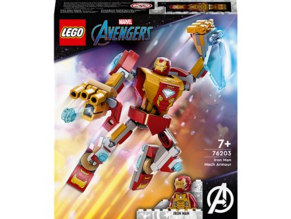 LEGO® Iron Manovo robotické brnění 76203