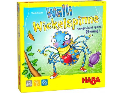Společenská hra pro děti: Malý pavouk Walli