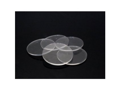 e-Raptor Clear Miniature Bases, Circular 30mm