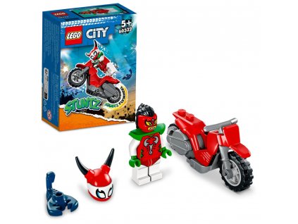 LEGO® Škorpioní kaskadérská motorka 60332