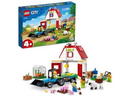 LEGO® Stodola a zvířátka z farmy 60346