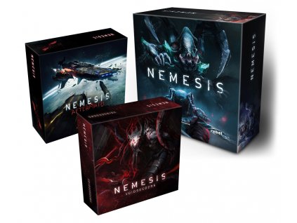 Awaken Realms - Nemesis - Kickstarter Core box sundrop + Medic