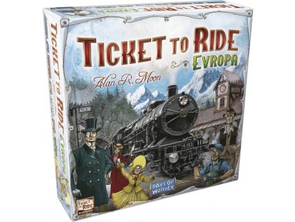 ADC Blackfire - Ticket to Ride: Europe + rozšíření 1912