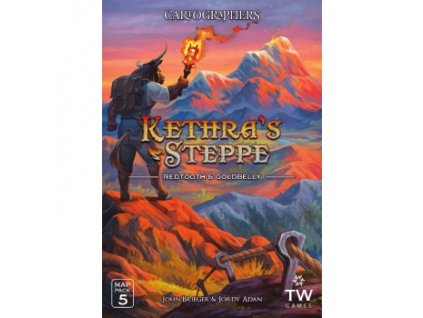 Cartographers Map Pack 5 - Kethra's Steppe - EN