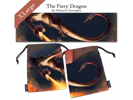 Legendary Dice Bag XL: The Fiery Dragon