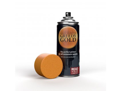 Army Painter Primer: Greedy Gold Spray (400ml)