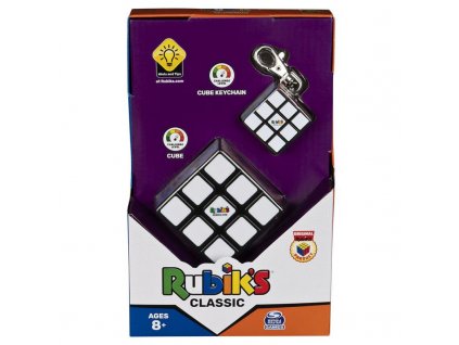 Rubikova kostka sada Klasik 3x3 + přívěsek