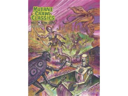 Mutant Crawl Classics Core Softcover Rulebook