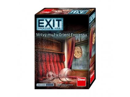 Dino - Exit úniková hra: MRTVÝ MUŽ V ORIENT EXPRESU