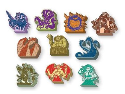 Tiny Epic Dungeons Boss Meeple Upgrade Pack