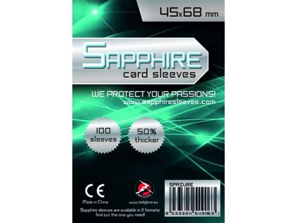 Red Glove - Obaly na karty Sapphire Azure - (45x68 mm) 100 ks