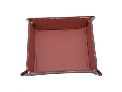 TLAMA games - Dice Tray - Tác na kostky, koženka (skládací)