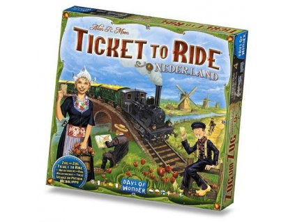 Days of Wonder - Ticket to Ride Map Collection: Volume 4 – Nederland