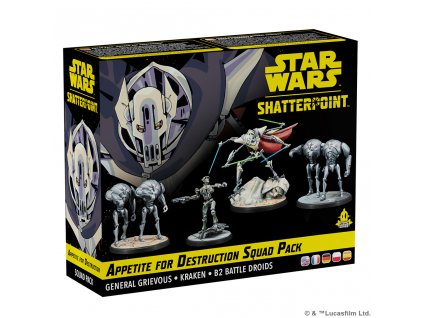 Star Wars: Shatterpoint - Appetite for Destruction – General Grievous Squad Pack