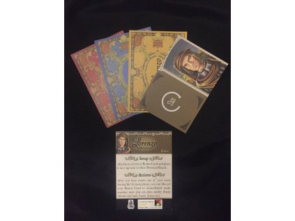 Lorenzo il Magnifico: Bonus Card expansion  (KS verze, obsahuje 48 akčních karet)