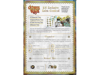 Maharaja: Kickstarter Exclusive Contents