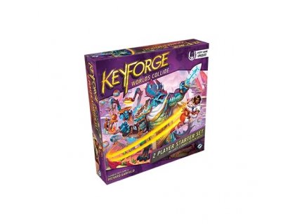 keyforge worlds collide two player starter set