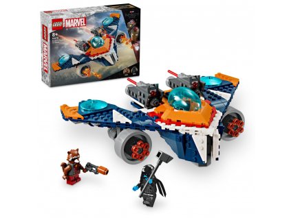 LEGO® Marvel Rocketův tryskáč Warbird vs. Ronan 76278