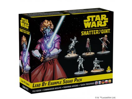 Star Wars: Shatterpoint - Lead by Example Squad Pack - EN/FR/PL/DE/ES