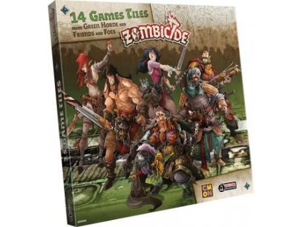 Zombicide: Green Horde - Extra Tiles Zombicide: Black Pleague - Extra Tiles