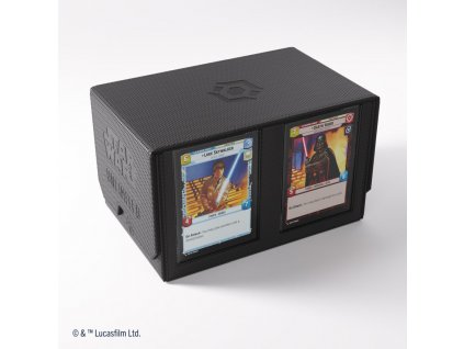 Gamegenic - Star Wars: Unlimited Double Deck Pod - Black