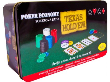 Poker Economy v plechovce (200 žetonů)