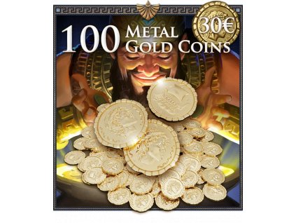 Cyclades Legendary Edition - Sada originálních kovových mincí