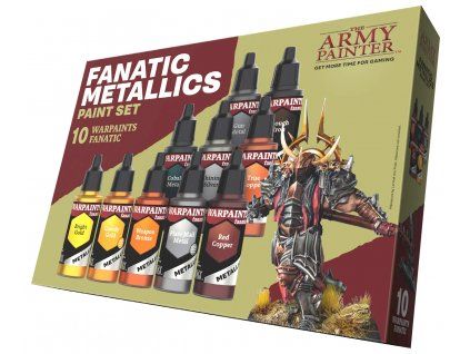 Army Painter: Warpaints Fanatic Metallics Paint Set
