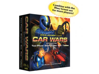 Car Wars (Sixth Edition): Two-Player Starter Set Red/Yellow