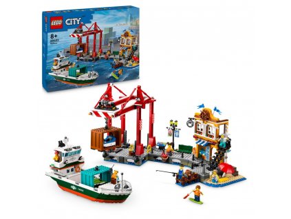 LEGO® Přístav s nákladní lodí 60422