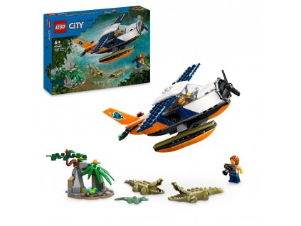 LEGO® Hydroplán na průzkum džungle 60425