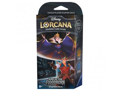 Disney Lorcana: Rise of the Floodborn - Starter Deck Amber & Sapphire
